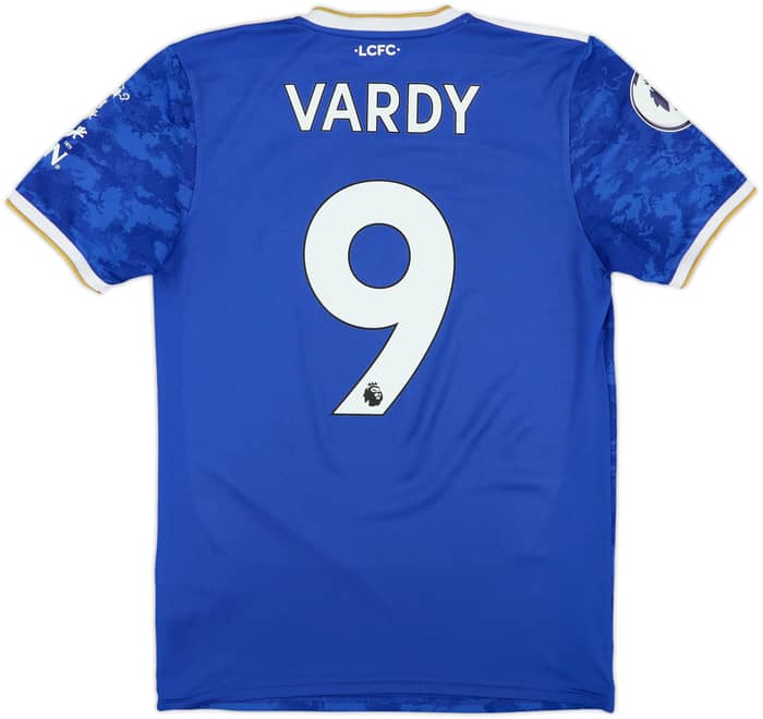 2021-22 Leicester Home Shirt Vardy #9 - 8/10 - (S)