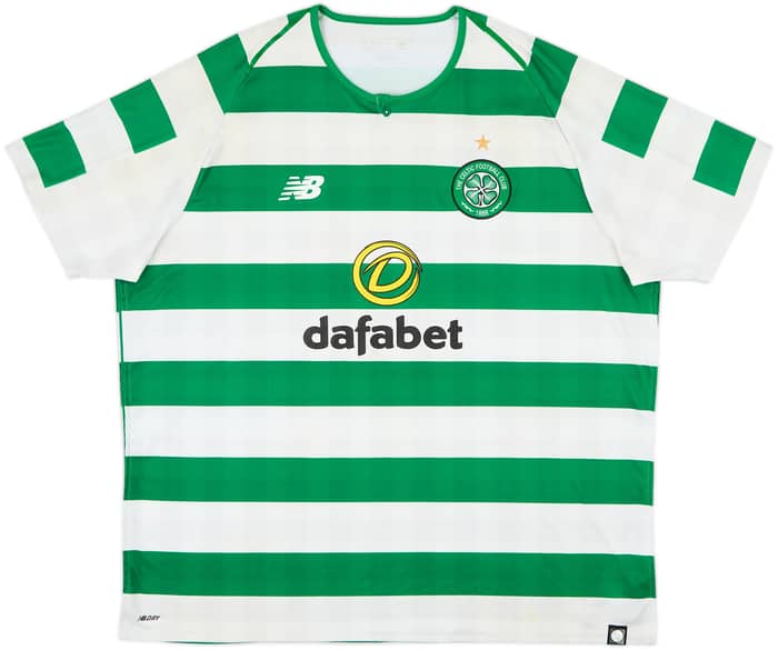 2018-19 Celtic Home Shirt - 8/10 - (XXL)
