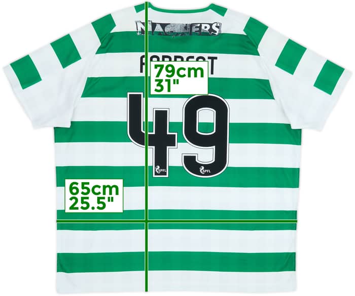 2018-19 Celtic Home Shirt Tierney #63 - 5/10 - (XXL)