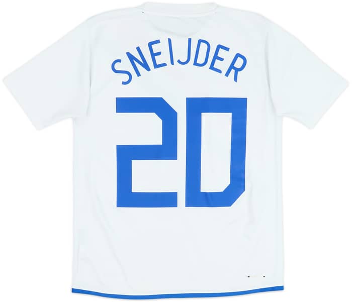 2006-08 Netherlands Away Shirt Sneijder #20 - 8/10 - (XL.Boys)