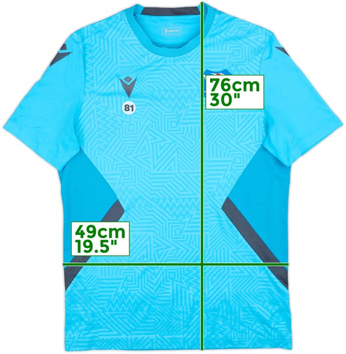 2024-25 Heerenveen Macron Player Issue Training Shirt #81 - 8/10 - (L)