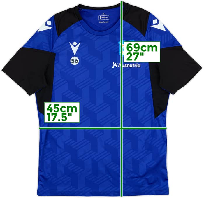 2023-24 Heerenveen Macron Player Issue Training Shirt #56 - 8/10 - (M)