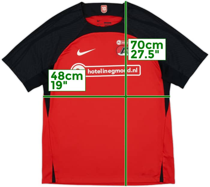 2023-24 AZ Alkmaar Nike Training Shirt - 8/10 - (L)
