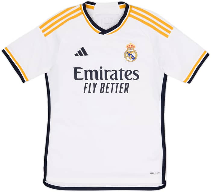 2023-24 Real Madrid Home Shirt Bellingham #5 - 9/10 - (S)