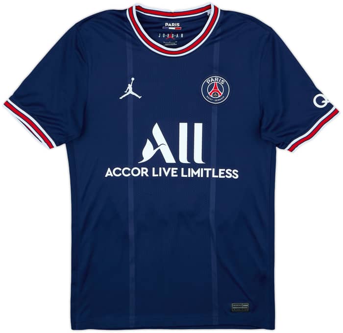 2021-22 Paris Saint-Germain Home Shirt Neymar Jr #10 - 8/10 - (S)