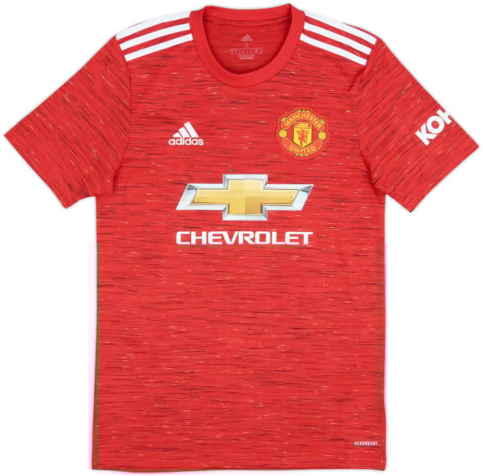 2020-21 Manchester United Home Shirt Pogba #6 - 10/10 - (S)