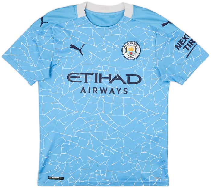 2020-21 Manchester City Home Shirt Gundogan #8 - 5/10 - (S)