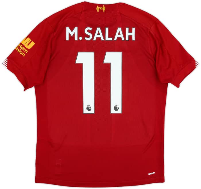 2019-20 Liverpool Home Shirt M.Salah #11 - 6/10 - (S)