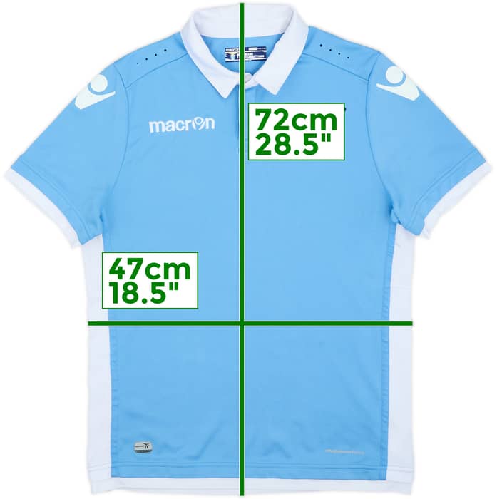 2016-17 Lazio Home Shirt - 7/10 - (S)