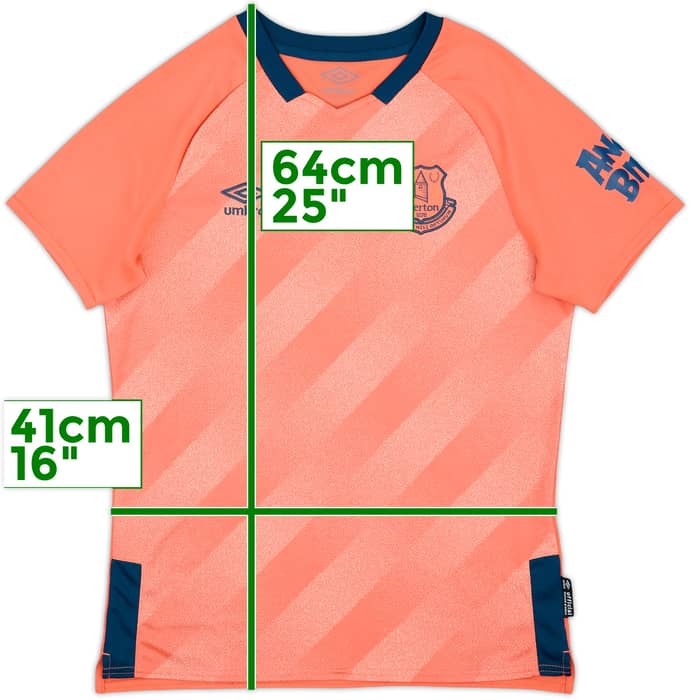 2019-20 Everton Away Shirt - 9/10 - (M.Boys)