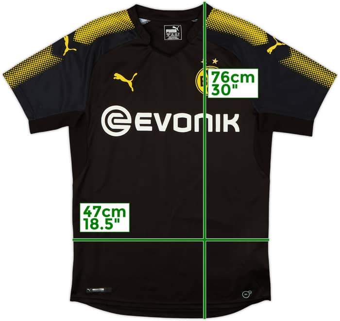 Camiseta de visitante del Borussia Dortmund 2017-18 - 10/10 - (S)