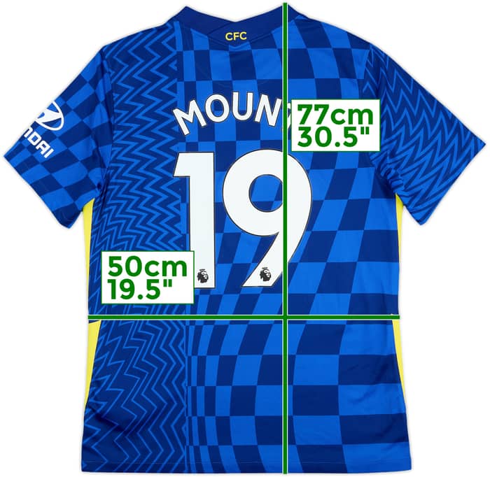 Camiseta de local del Chelsea 2021-22 Mount #19 - 10/10 - (L)