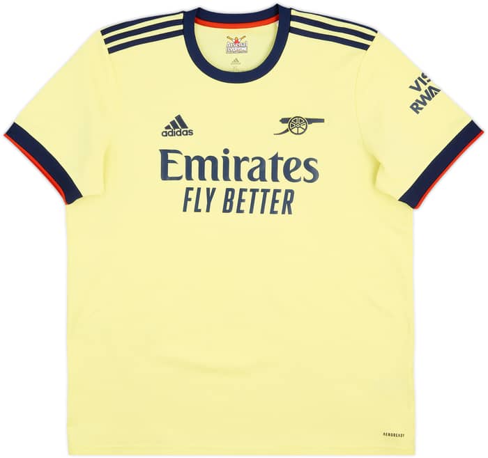 2021-22 Arsenal Away Shirt Odegaard #8 - 8/10 - (XL)