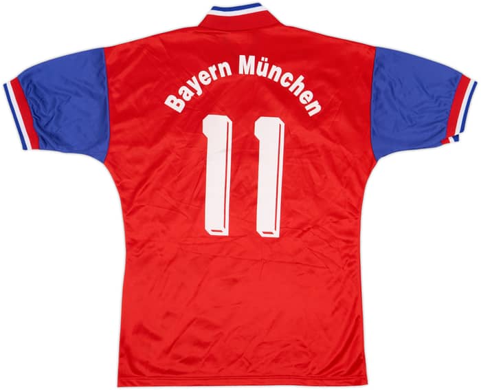 1993-95 Bayern Munich Home Shirt #11 - 9/10 - (M)