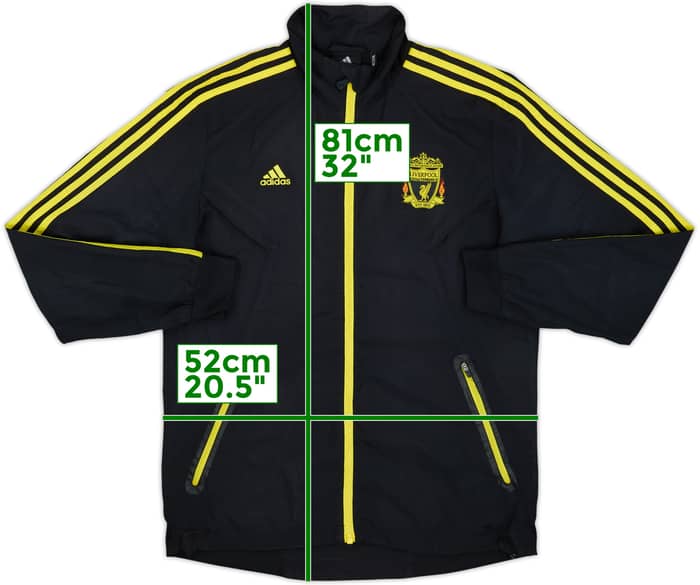 2010-11 Liverpool adidas Track Jacket - 7/10 - (M)