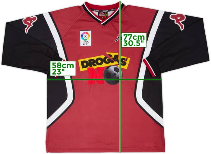 1999 La Liga XI 'No Drogas' L/S Shirt - 8/10 - (XL)