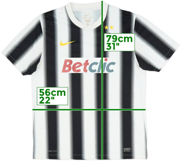 2011-12 Juventus Home Shirt - 5/10 - (L)