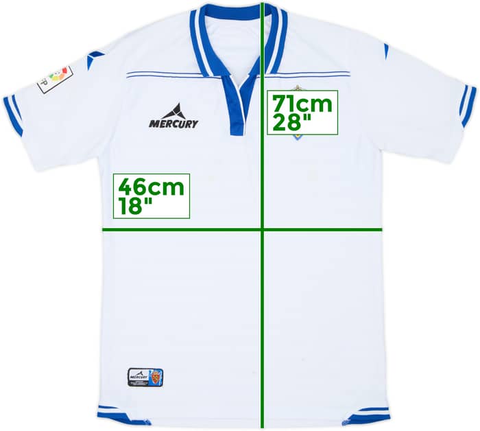2012-13 Real Zaragoza Home Shirt - 5/10 - (M)