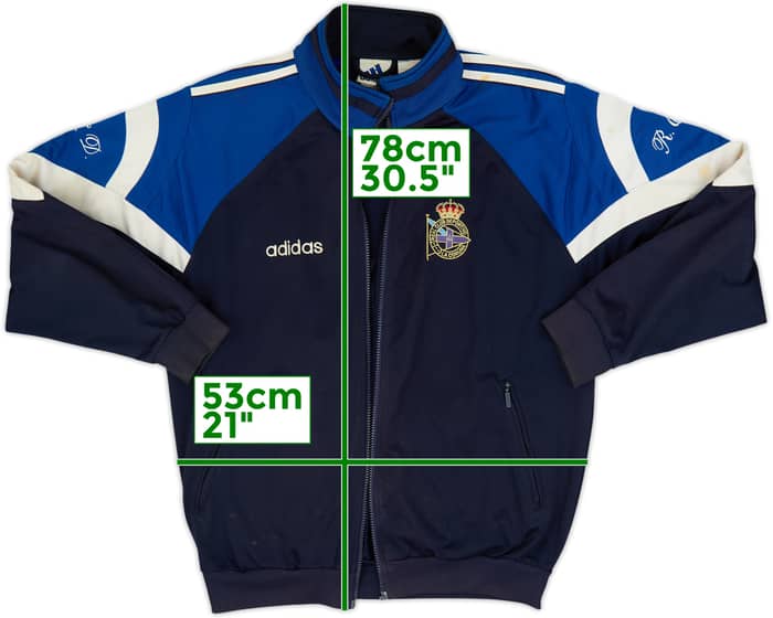 1997-98 Deportivo de La Coruna adidas Track Jacket - 3/10 - (M)