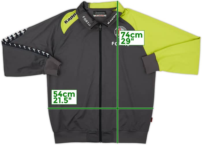 2007-08 Feyenoord Kappa Track Jacket - 8/10 - (XL)