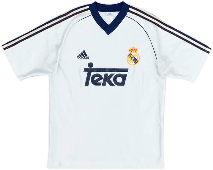 1998-00 Real Madrid Home Shirt Raul #7 - 6/10 - (15-16 Years)
