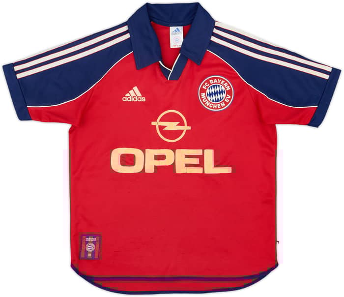 1999-01 Bayern Munich Home Shirt - 5/10 - (Y)
