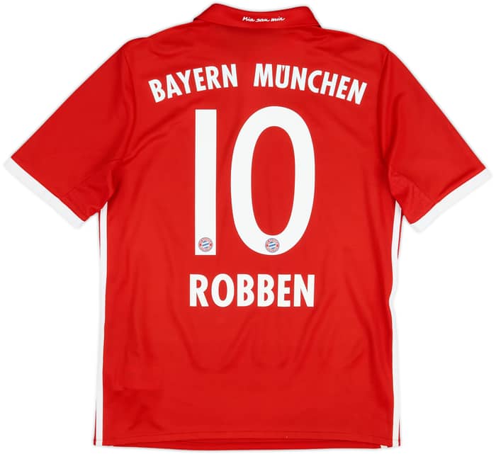 2016-17 Bayern Munich Home Shirt Robben #10 - 8/10 - (XL.Boys)