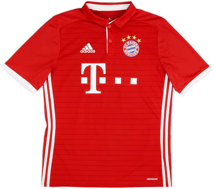 2016-17 Bayern Munich Home Shirt Robben #10 - 8/10 - (XL.Boys)