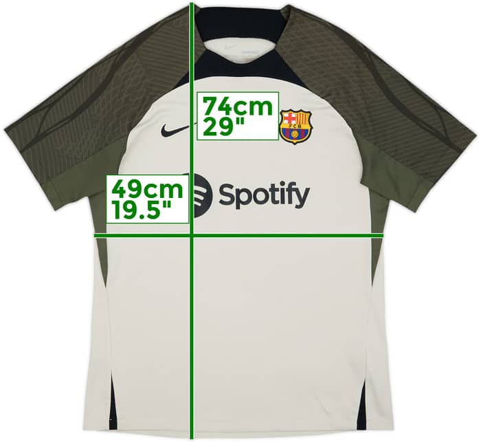 2023-24 Barcelona Nike Training Shirt - 7/10 - (L)