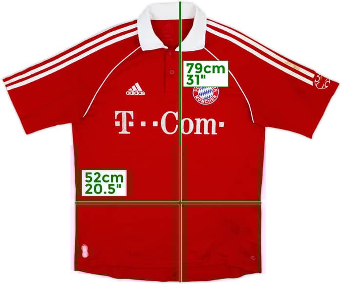 2006-07 Bayern Munich Home Shirt - 5/10 - (M)