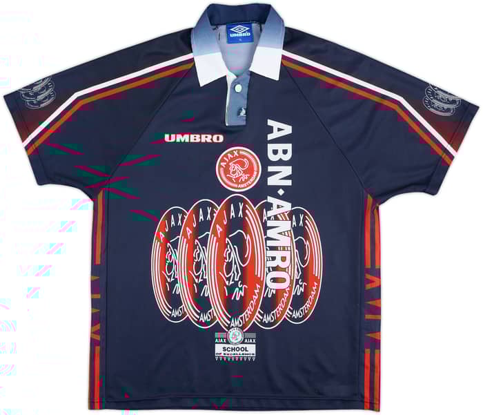 1997-98 Ajax Camiseta Visitante F.De Boer #4 - 9/10 - (XL)