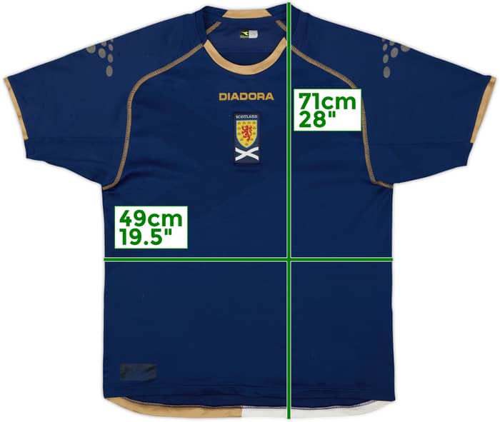 2007-08 Scotland Home Shirt - 5/10 - (M)