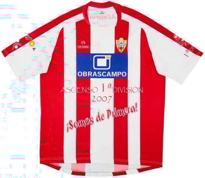 Camiseta de local Edición Especial '1a Division' del Almeria 2006-07 #12 - 7/10 - (XL)