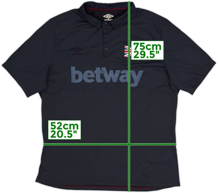 2016-17 West Ham "TIWFC" Third Shirt - 5/10 - (XL)