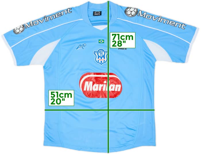 2000 Marilia AC Home Shirt #9 - 6/10 - (L)
