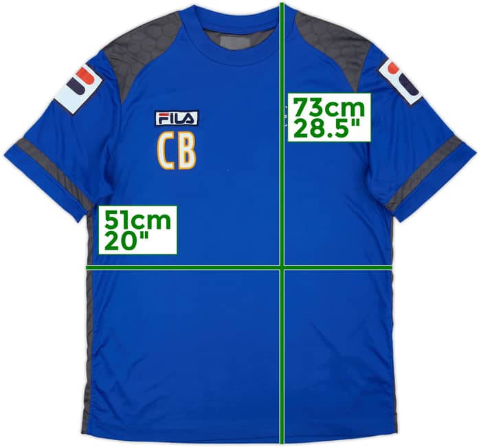 2013-14 Luton Town Staff Issue Training Shirt 'CB' - 7/10 - (M)