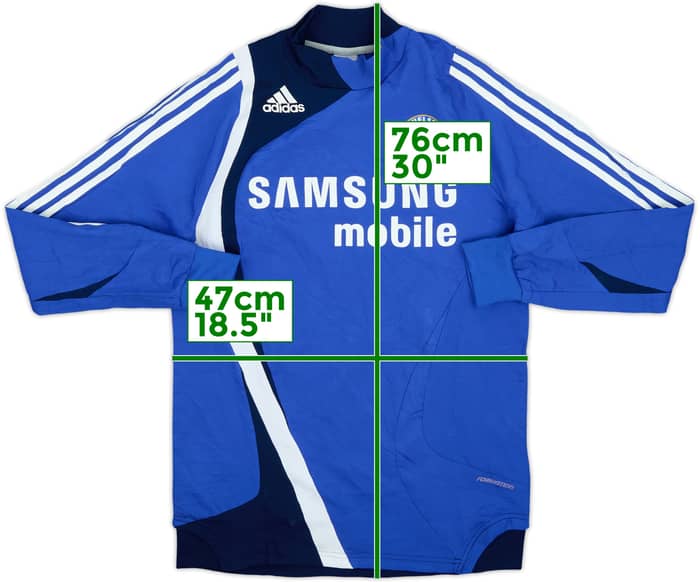 2007-08 Chelsea adidas Formotion Drill Top - 5/10 - (S)