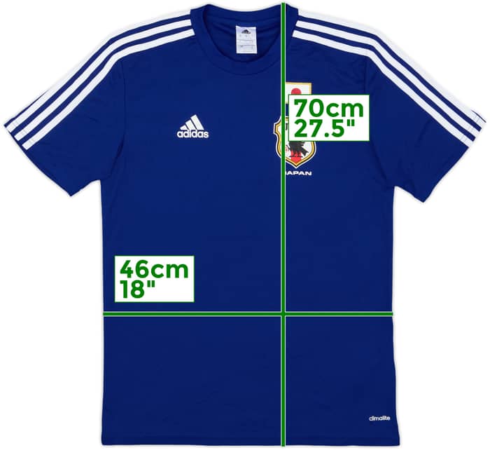 2013-15 Japan Basic Home Shirt #4 - 9/10 - (M)