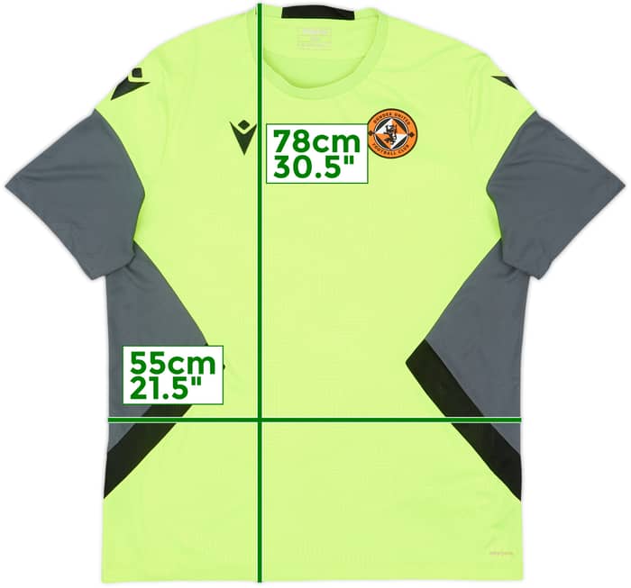 2020-21 Dundee United Macron Training Shirt - 8/10 - (XXL)