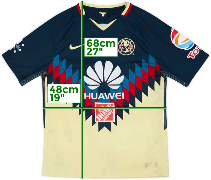 2017-18 Club America Home Shirt - 5/10 - (M)