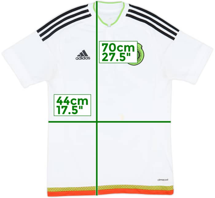 Camiseta de visitante de Mexico 2015-17 - 8/10 - (S)