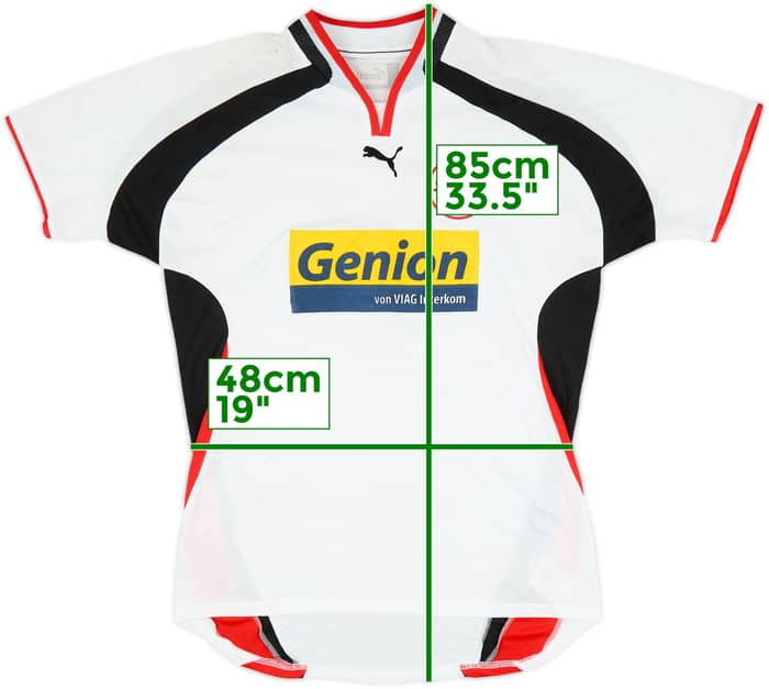 2000-01 Eintracht Frankfurt Away Shirt - 5/10 - (M)