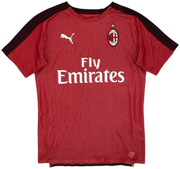 2018-19 AC Milan Puma Training Shirt - 7/10 - (S)