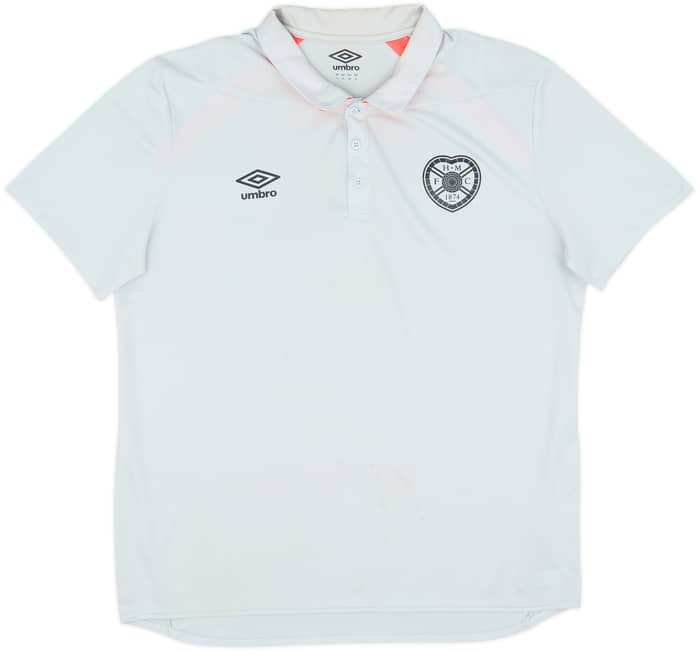 2018-19 Hearts Umbro Polo Shirt - 7/10 - (XL)