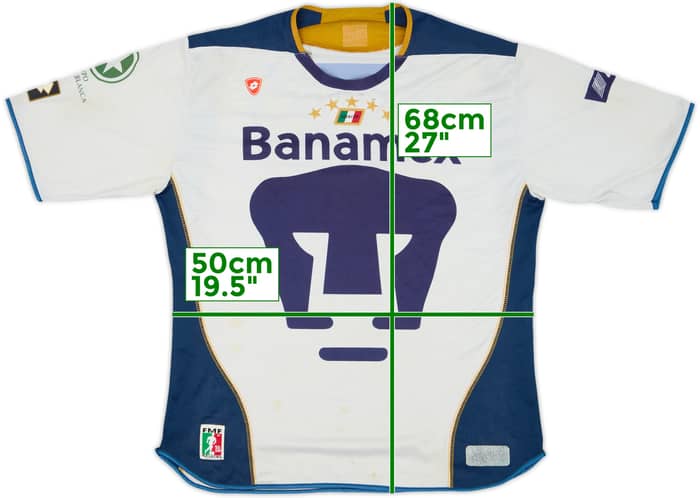 Camiseta de local de UNAM Pumas 2004-05 - 4/10 - (XL)