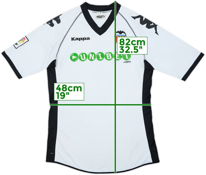 2010-11 Valencia Home Shirt - 5/10 - (M)