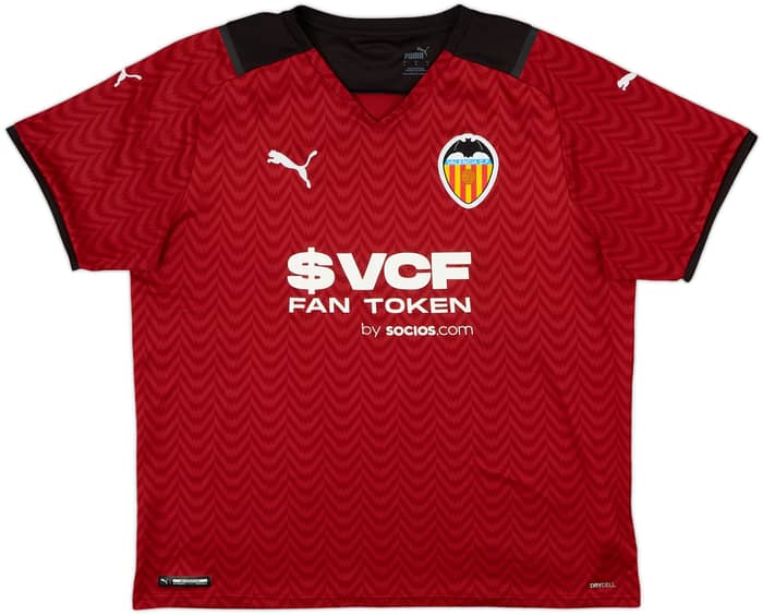 2021-22 Valencia Away Shirt - 9/10 - (L)