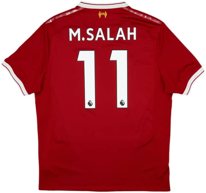 2017-18 Liverpool 125 Years Home Shirt M.Salah #11 - 6/10 - (L)