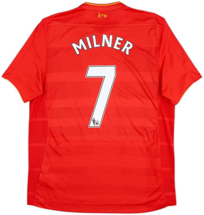 2016-17 Liverpool Home Shirt Milner #7 - 8/10 - (L)