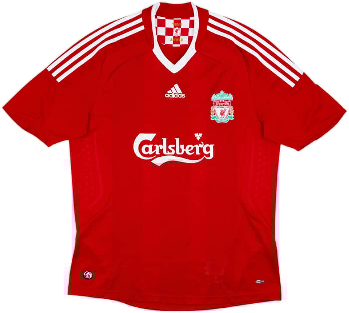 2008-10 Liverpool Home Shirt Torres #9 - 6/10 - (L)